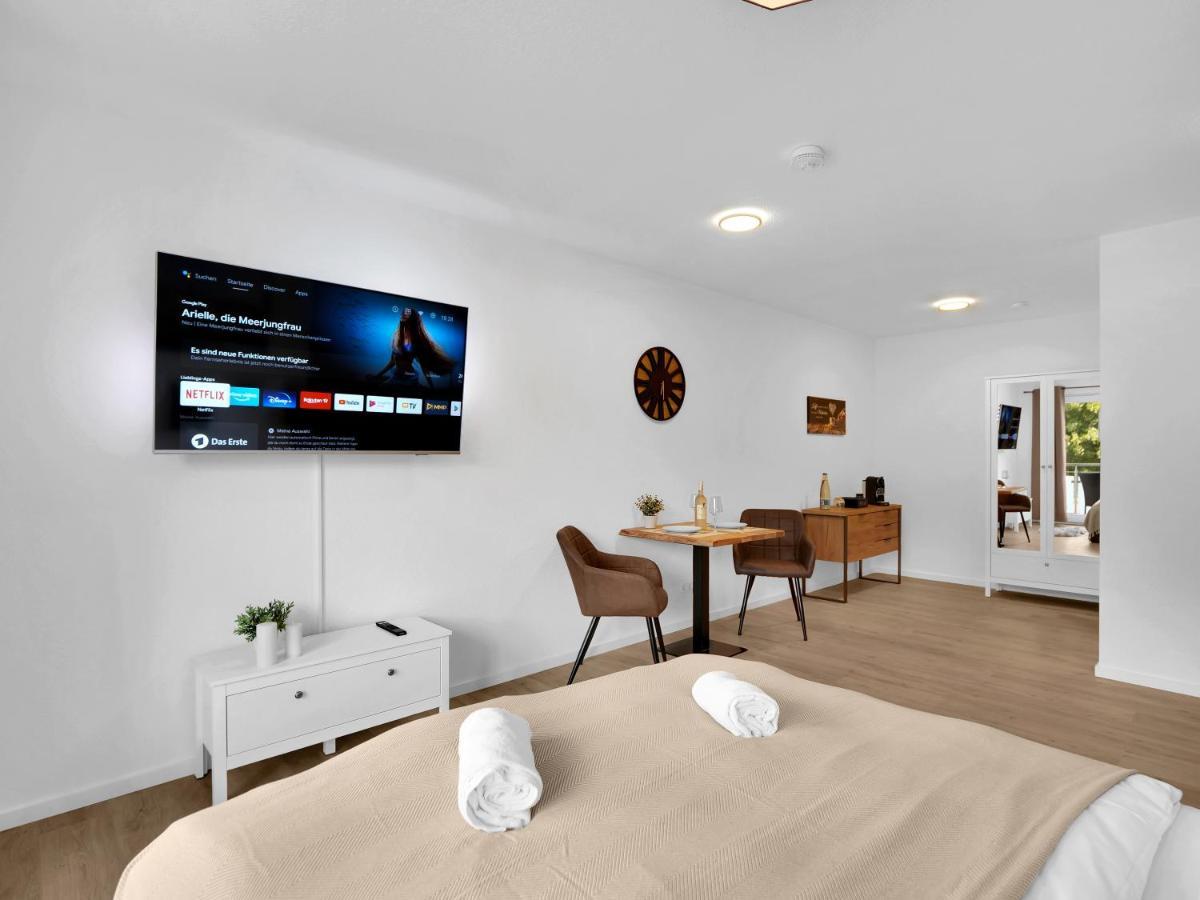 Inhome Studio Apartment - Kueche - Parken - Tv 施韦比施哈尔 外观 照片