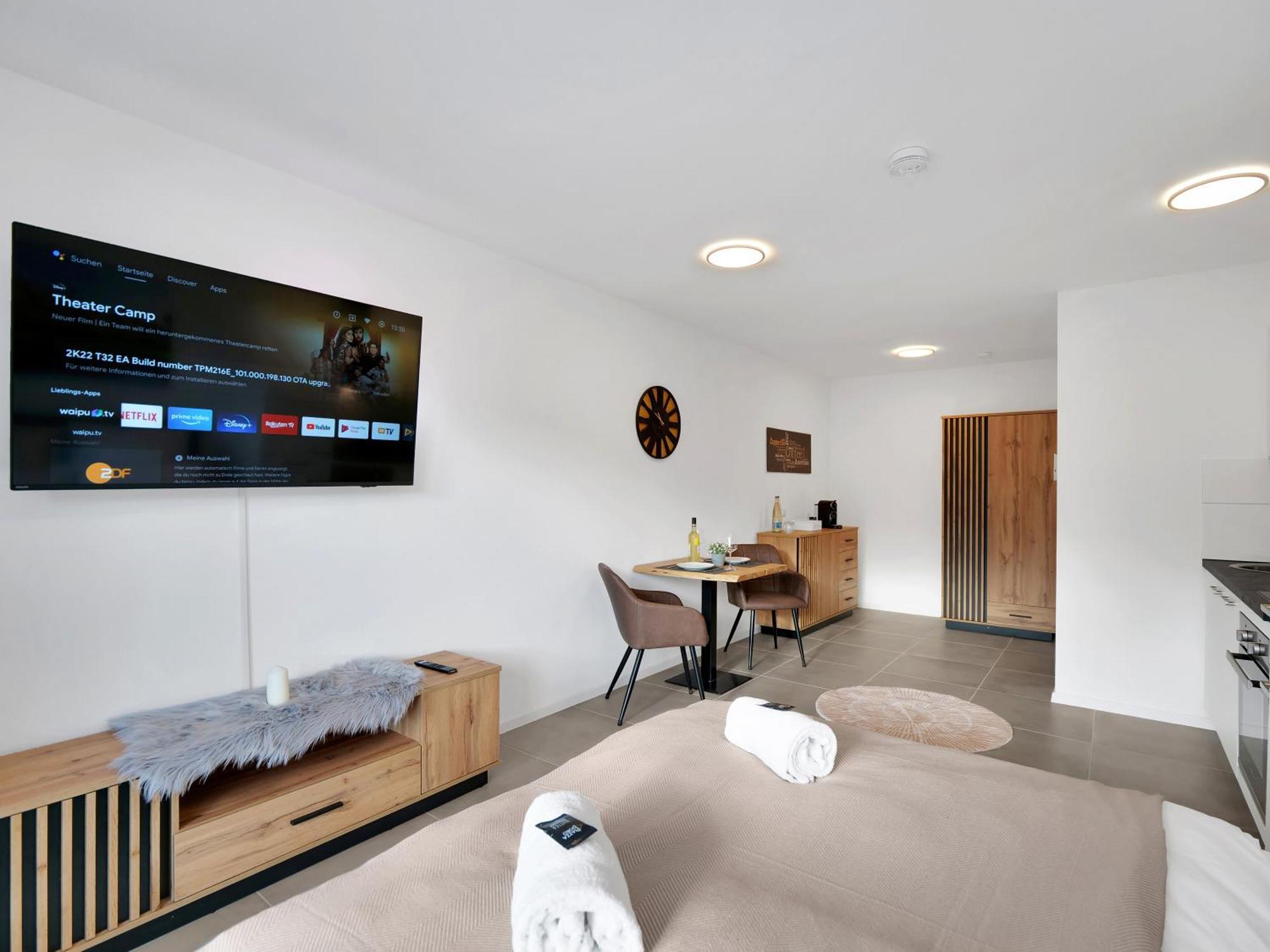 Inhome Studio Apartment - Kueche - Parken - Tv 施韦比施哈尔 外观 照片